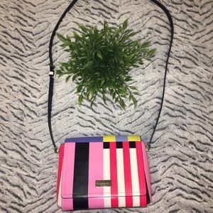 Kate Spade New York Striped Satchel Crossbody
